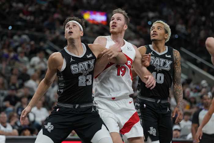 Zach Collins Jakob Poeltl Jeremy Sochan Raptors